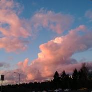 An image of clouds during sunset that represetns Seung